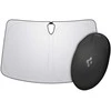 Spigen Tesla Car Front Windshield Sunshade, juodas - Tesla Model S