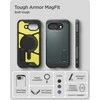 Dėklas Spigen „Tough Armor MagSafe“, „Abyss“ žalias – „Google Pixel 10a“