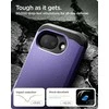 Dėklas Spigen „Tough Armor MagSafe“, pelenų violetinis – „Google Pixel 10a“