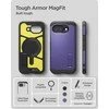 Dėklas Spigen „Tough Armor MagSafe“, pelenų violetinis – „Google Pixel 10a“