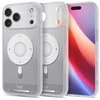 „Spigen Ultra Hybrid MagSafe“, klasikinis sidabrinis dėklas – „iPhone 17 Pro Max“.