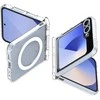 Dėklas Spigen Ultra Hybrid Pro MagSafe, skaidrus baltas - Samsung Galaxy Z Flip7 FE/Flip 6