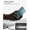 Spigen Ultra Hybrid S Mag MagSafe dėklas skirtas Samsung Galaxy S26 – skaidruus ir baltos spalvos