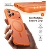Dėklas Torras Guardian Magnetic — energinga oranžinė — iPhone 17 Pro