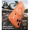 Dėklas Torras Guardian Magnetic — energinga oranžinė — iPhone 17 Pro