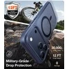 Dėklas Torras Guardian Magnetic, vidurnakčio mėlyna - iPhone 17 Pro Max