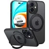 Dėklas Torras Ostand Pro, juodas — iPhone 17