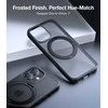 Dėklas Torras Ostand Pro, juodas — iPhone 17