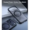 Dėklas TORRAS Ostand Pro - etui do iPhone 17 Pro Max kompatybilne su MagSafe (juodas)