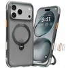Dėklas TORRAS Ostand Spin Air - etui do iPhone 17 Pro kompatybilne su MagSafe (shadow juodas)