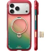 Dėklas Torras Ostand Q3 Air World Cup Limited, red & žalias – Apple iPhone 17 Pro Max