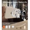 Dėklas Torras Ostand Q3 silikoninis dėklas, dykumos aukso spalva – iPhone 17 Pro