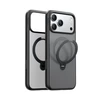 Dėklas Torras Ostand Q3 Spin, juodas – iPhone 17 Pro Max