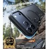 Dėklas Torras Ostand Q3 Spin, juodas – iPhone 17 Pro Max