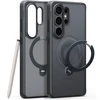 Dėklas Torras Ostand Q3 Spin, obsidian juodas – Samsung Galaxy S26 Ultra