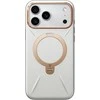 TORRAS QPro odinis dėklas, skirtas iPhone 17 Pro, suderinamas su „MagSafe“ (perlinės pilkos spalvos)