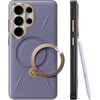 Dėklas Torras Ostand Q3 VegSkin, dark violetinė – Samsung Galaxy S26 Ultra