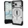 Dėklas „Urban Armor Gear“ „UAG Pathfinder Clear Magsafe“, „Ice“ / „Sidabrinis“ – „iPhone 17 Pro Max“