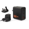 Urban Armor Gear Įkroviklis UAG SRGE 100W 3Port ((2)USB-C, (1)USB-A) Wall Charger WW Juodas