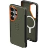 Dėklas Urban Armor Gear UAG Civilian, Olive Drab/Oranžinis - Samsung Galaxy S26 Ultra
