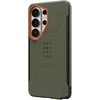 Dėklas Urban Armor Gear UAG Civilian, Olive Drab/Oranžinis - Samsung Galaxy S26 Ultra
