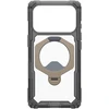 Dėklas Urban Armor Gear UAG Plasma XTE 360 MagSafe, pelenų/titano - iPhone 18 Pro/17 Pro