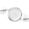 Kabelis iOttie 100W Retractable USB-C Cable 2 Pack, baltas