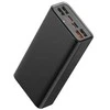 Kelionėms lėktuvu pritaikytas powerbank Baseus Amblight, 65W, 26800mAh