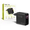 Įkroviklis Mobile Origin 140W GaN Ekranas Charger PW21 - 2x USB-C + USB-A