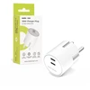 Mobile Origin 30W įkroviklis PW33 - 2x USB-C, baltas