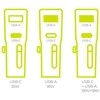 Įkroviklis Mobile Origin 35W Travel Adapteris, EU/US/UK/AU PW25, juodas