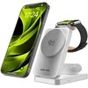 „Mobile Origin 3in1 Qi2 25W“ sulankstomas įkrovimo stovas PW35, suderinamas su „MagSafe“