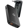 Mobile Origin 65W GaN III plonas įkroviklis, dvigubas USB-C, vienas USB-A, juodas