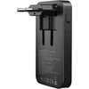 Mobile Origin 65W GaN III plonas įkroviklis, dvigubas USB-C, vienas USB-A, juodas