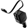 Mobile Origin 90 W automobilinis įkroviklis CA22 - USB-C + USB-A, 2x USB-C laidai