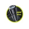 Mobile Origin automobilinis įkroviklis 60 W USB-C ir USB-A