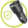 Automobilinis įkroviklis Mobile Origin Car Charger 60W 2 USB-C, CA11