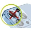 Mobile Origin „Easy Lens“ pilnas dangtelis, skaidrus – „iPhone 16 / 16 Plus“