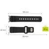 „Mobile Origin Easy Strap“ „Galaxy Watch 8“ juodas