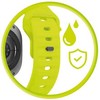 Mobile Origin Easy Strap silikoninis dirželis Galaxy Watch Ultra 47 mm, fluorescencinės geltonos spalvos