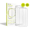 Mobile Origin EasyGlass su aplikatoriumi iPhone 17e/16e/14/13/13 Pro, 2 vnt. pakuotė