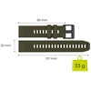 Mobile Origin Greito tvirtinimo dirželis Easy Strap, skirtas Garmin ES1, 22 mm, tamsiai žalias