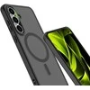 Mobile Origin Lengvas dėklas, MagSafe, matinė juoda - Samsung Galaxy S25 FE