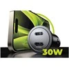 Mobile Origin Metalinis automobilinis įkroviklis 30 W, CA13 - 2 x USB-C