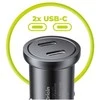 Mobile Origin Metalinis automobilinis įkroviklis 30 W, CA13 - 2 x USB-C
