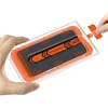 Mobile Origin Oranžinė iPhone 15 Pro ekrano apsauga su lengvu aplikatoriumi, 2 vnt.