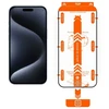 Mobile Origin Oranžinė iPhone 15 Pro ekrano apsauga su lengvu aplikatoriumi, 2 vnt.