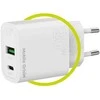 Mobile Origin PD20W sieninis įkroviklis MO12, 1 USB-A + 1 USB-C