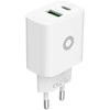 Mobile Origin PD20W sieninis įkroviklis MO12, 1 USB-A + 1 USB-C
