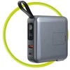 Mobile Origin nešiojamas įkroviklis ir kelioninis įkroviklis, „Lightning“ / USB-C laidas, suderinamas su „MagSafe“ / „AW“ / „iPhone“, pilkas
